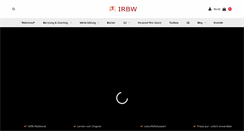 Desktop Screenshot of irbw.net